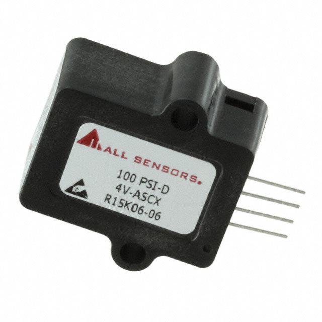 Amphenol All Sensors Corporation 100 PSI-D-4V-ASCX ASCX Diferencial 100PSI (689.48kPa)