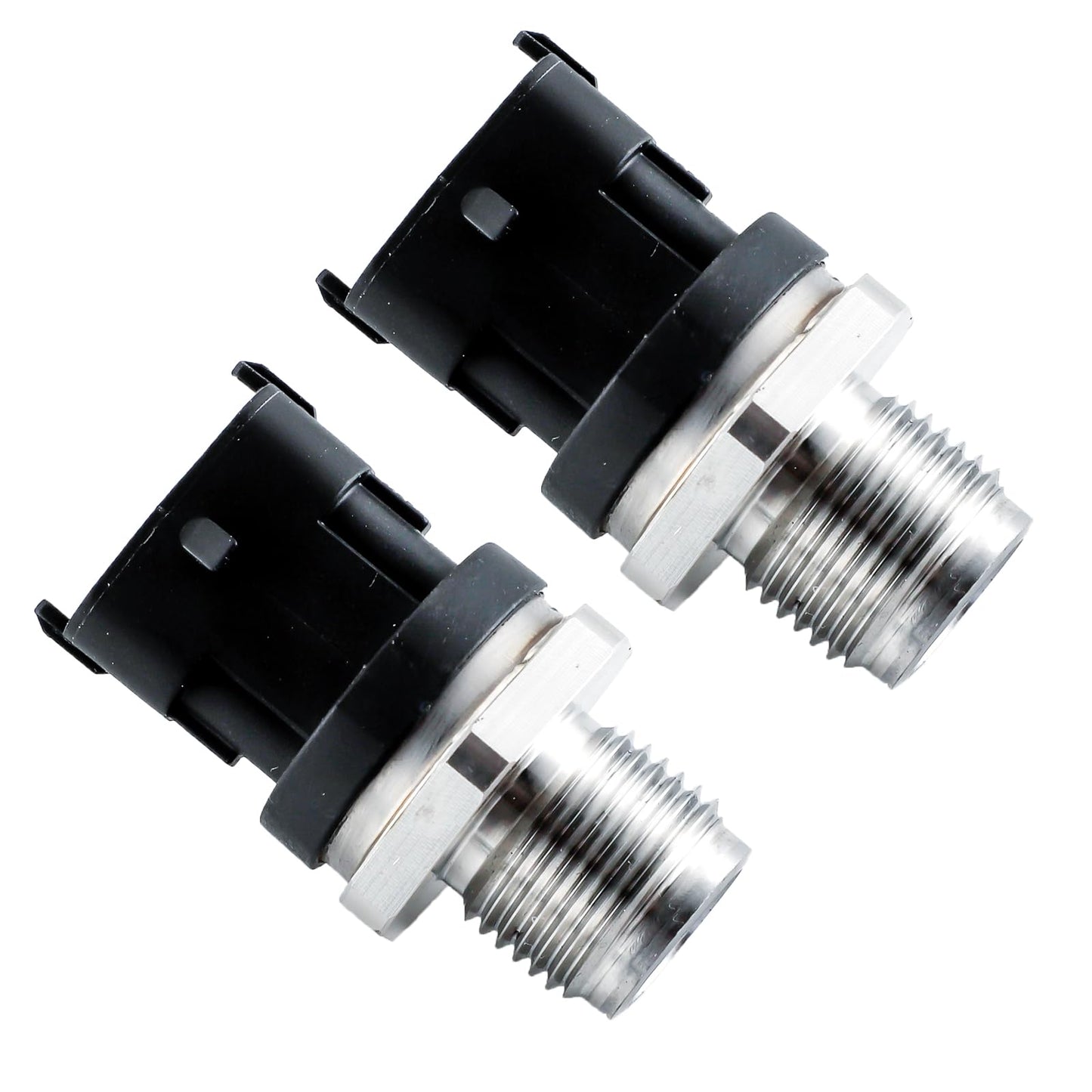 0281006327 Sensor de presión de riel de combustible de inyección de combustible 0281002850 5261237 compatible con Cummins Cargo ISB 4.5 ISB 6.7 motor diesel de repuesto para Dodge Ram 2500 3500 6.7L