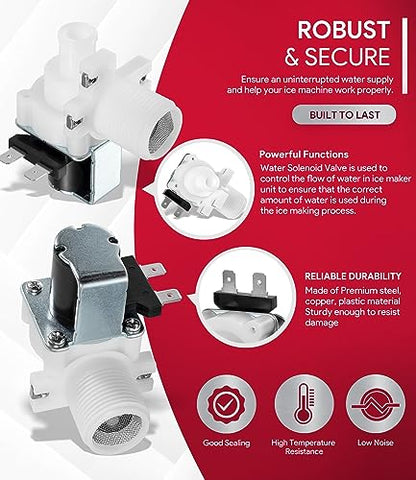 Repuesto para válvula de agua Hoshizaki 3U0111-04, 120V, 60HZ, J248-072, HOS3U0111-04