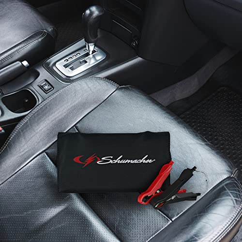 Schumacher Electric Cargador y mantenedor de batería solar portátil, SA1589, 5 vatios, 12 voltios, puerto USB de 1 amperio, para mantener baterías de motocicleta, deportes de potencia, automóvil, camioneta y marinas