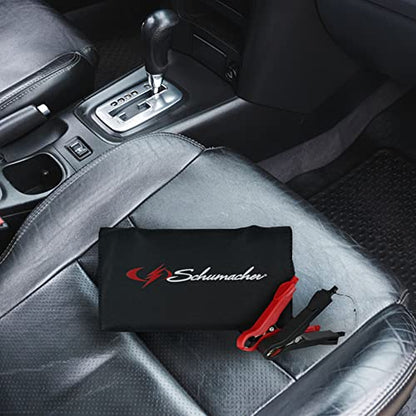 Schumacher Electric Cargador y mantenedor de batería solar portátil, SA1589, 5 vatios, 12 voltios, puerto USB de 1 amperio, para mantener baterías de motocicleta, deportes de potencia, automóvil, camioneta y marinas