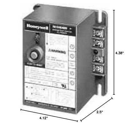 Honeywell Control primario del quemador del aceite de R8184G4082 Protectorelay 45 sec