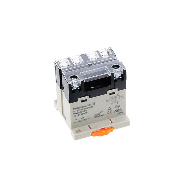 Weidmüller 1219480000 PWR Montaje de chasis 24VCC