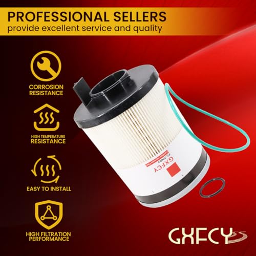 FS20083 Filtro separador de agua de combustible para reemplazar A0000905051 A48507 PF46145 compatible con motores diésel ISX DD13 DD15 DD16 Detroit