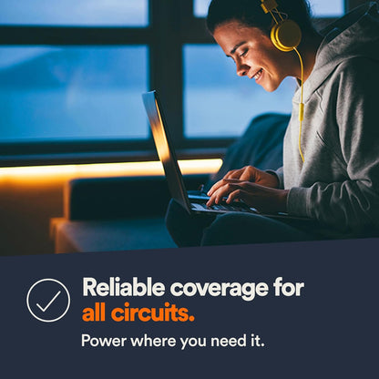 Generac Interruptor de transferencia automática de generador monofásico de 100 amperios RXSW100A3 - Entrada de servicio nominal - Carcasa de aluminio NEMA 3R para exteriores - Administración de