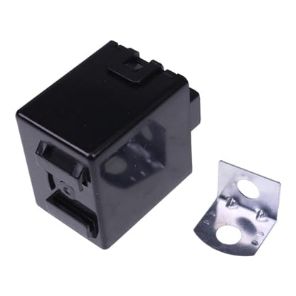 HOLDWELL Relé de parada solenoide de relé de retardo de tiempo de 12 V 061700-3770 0617003770 compatible con el motor Denso Kubota B1550D B1550HST B1750HST B2150E B7410D BX1830D BX2200D BX2330D 115D