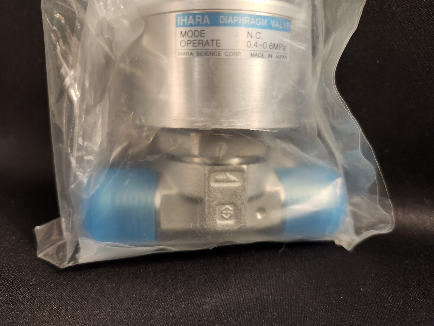 Válvula de diafragma DVF-8VM-NC de Ihara Science Corp. Válvula neumática