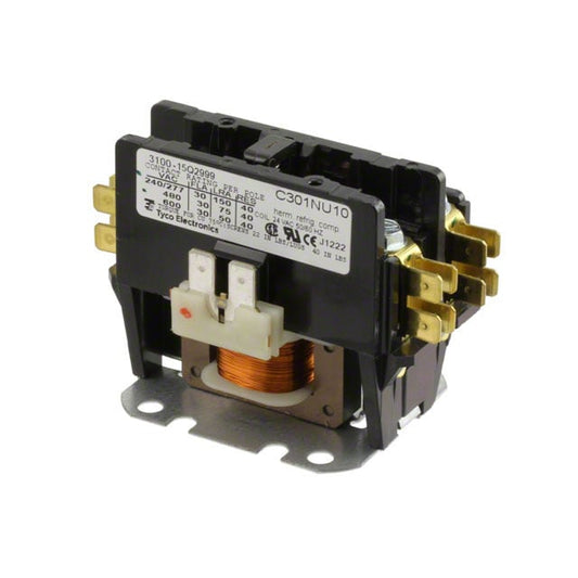 TE Connectivity Potter & Brumfield Relays 3100-15Q2999 3100, Products Unlimited Montaje de chasis 24VCA