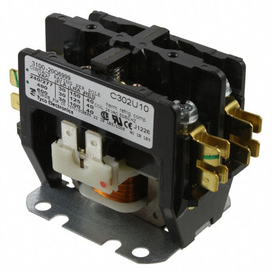 TE Connectivity Potter & Brumfield Relays 3100-20Q6999 3100, Products Unlimited Montaje de chasis 24VCA