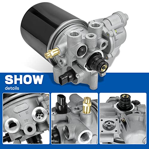 Conjunto de secador de aire para Meritor Wabco System Saver 1200 Series 12V R955205 4324130010