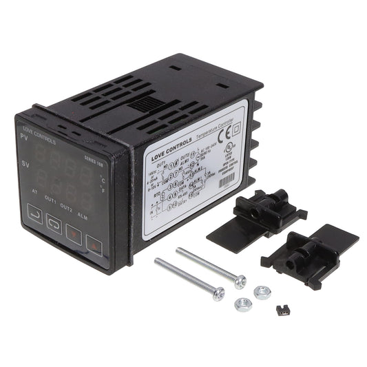 Dwyer 16B-33 16B Process, Temperature Controller (RTD, Type B, E, J, K, L, R, S, T, U, W) -200°C ~ 1850°C, 0mA ~ 20mA, 0V ~ 10V