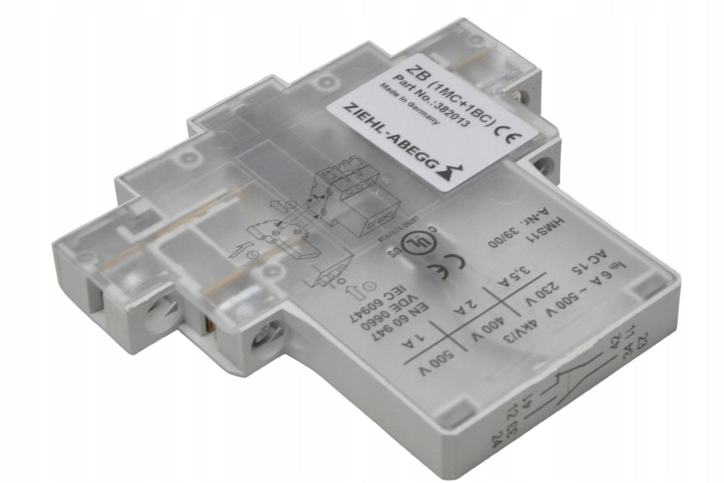 Contactor de alarma ZIEHL ABEGG 382013