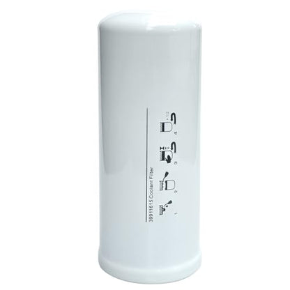 39911615 Filtro de refrigerante compatible con compresor de aire IRN37-45, filtro de aceite de repuesto 39259650 39796974 39856844