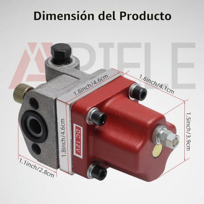Válvula solenoide de apagado de combustible 3035344 3054291 para Cummins NTA855 & N14 M11 K38 K50 PAI # 180208 12VDC