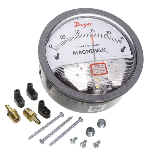 Dwyer 2000-00 2000 Automatización industrial Diferencial - Hembra - 1/8" (3.18mm) NPT