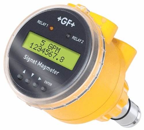 GF Signet 3-2551-P022 - Magímetro de inserción, PP/SS, 0.5-4", con pantalla, 4-20 mA