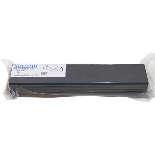 Carbon Vane 526627 525421 523885 5238850006 para bomba de aspiradora Rietschle KTA 140, DTA 140, hoja 52.0 x 5.0 x 10.2 pulgadas (total 6 piezas)