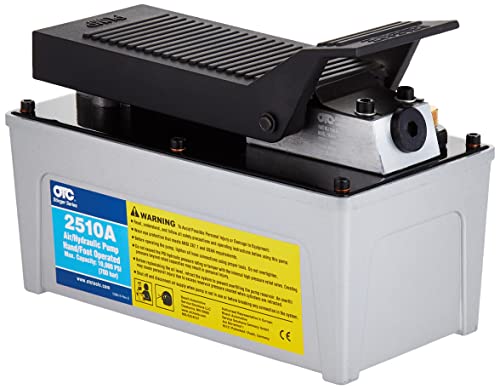 ‎OTC 2510A Bomba hidráulica, manguera de repuesto y acoplador., De tacón