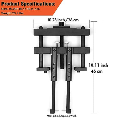 Extractor universal de revestimiento cilíndrico resistente para Mack Cummins CAT Caterpillar funciona en forro húmedo de 3-7/8 pulgadas a 6-1/4 pulgadas, reemplaza para OEM PT-6400-C 3376015 M50010-B