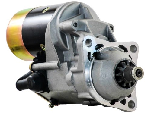 RAREELECTRICAL Nuevo arrancador de 12V 11T compatible con cargadora de minicargadora Bobcat 753L 763C 763F 6667587 228000-5810