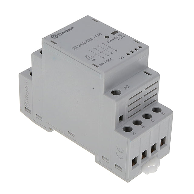 Finder Relays, Inc. 22.34.0.024.1720 22 Riel DIN 24VCA/CC
