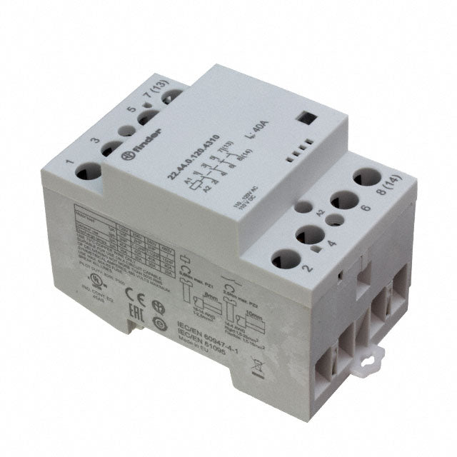 Finder Relays, Inc. 22.44.0.024.4310 22 Riel DIN 24VCA/CC
