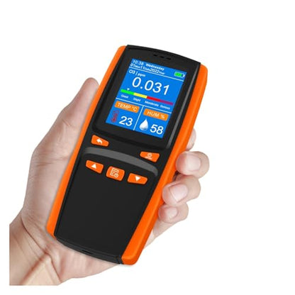 Detector de gas de alcantarillado, analizador de ozono, contaminación de calidad del aire, monitor portátil de mano, detector de gas ozono O3, sensor inteligente, medidor de ozono para el trabajo 1005006982263774