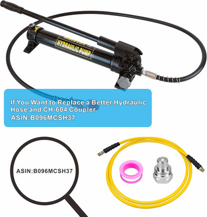 Bomba de Mano hidráulica de 10000 PSI 2 velocidades Power Pack Bomba de elevación hidráulica