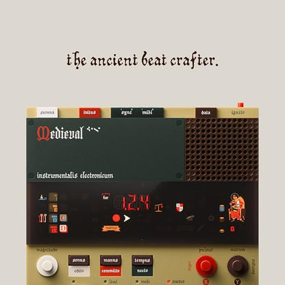 teenage engineering K.O. II sampler, caja de ritmos y secuenciador con micrófono incorporado y efectos (EP-1320)