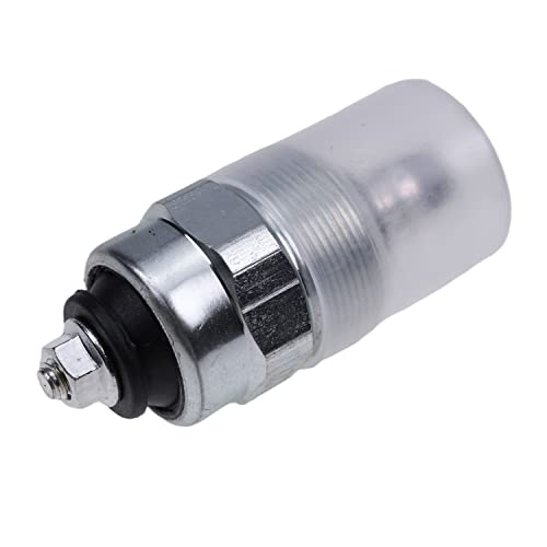 Holdia Solenoide de apagado de combustible 12 V A77753 0330001015 compatible con Dodge Trucks New Case Cummins 1840 1845C 5210 580K