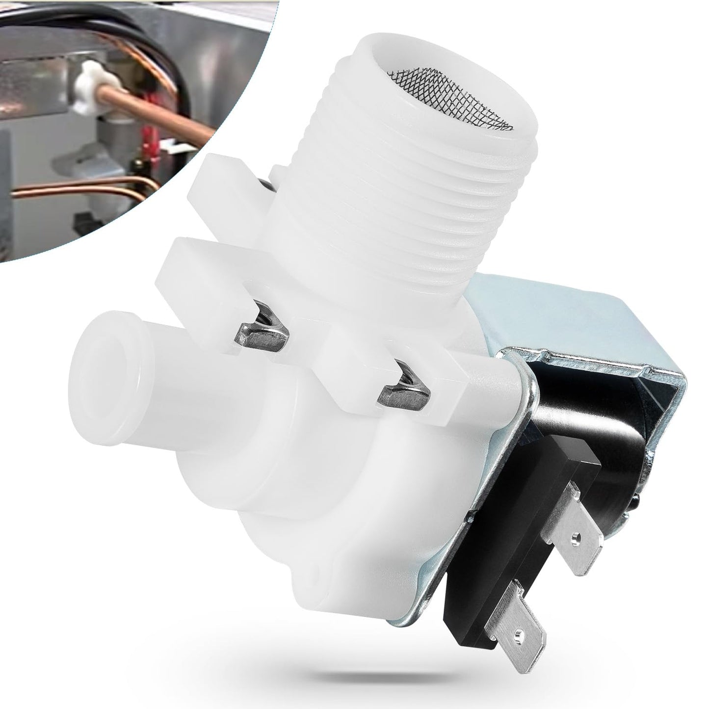 Repuesto para válvula de agua Hoshizaki 3U0111-04, 120V, 60HZ, J248-072, HOS3U0111-04