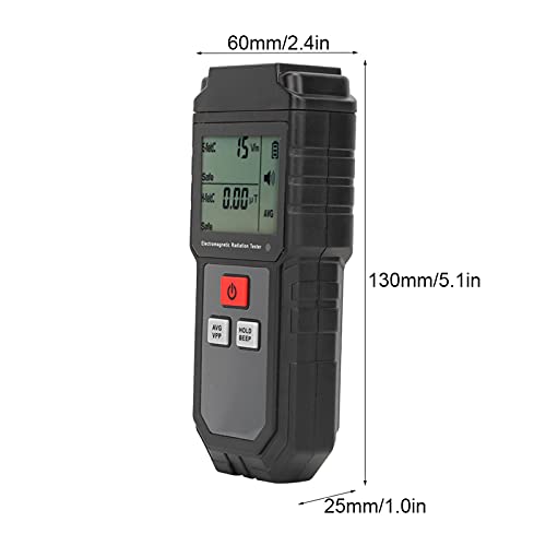 Chiwe Contador Geiger, Detector de Radiación Nuclear Profesional, Detector de Radiación de Campo Electromagnético, Probador de Rayos X, Detector de Contaminación por Radiación Nuclear