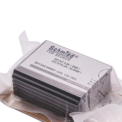 Schmied - Juego de 7 paletas de carbono (63 x 43 x 4 mm) WN124-162 90134900007 para bomba Becker DT 3.25, T 3.25, VT 3.25, DT 4.25, T 4.25, VT 4.25