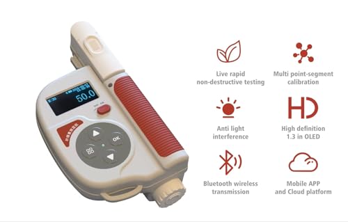 Probador TYS-B del metro de la clorofila de Digitaces para medir el contenido de la clorofila de las plantas y la temperatura de la hoja