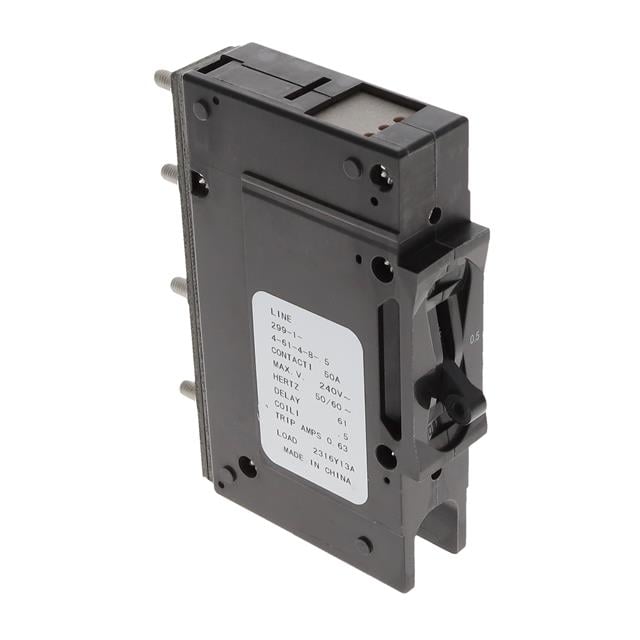 Sensata-Airpax 299-1-4-61-4-8-.5 299 Riel DIN Magnético, (retardo hidráulico) 500mA