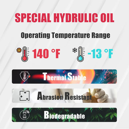 BIG RED - Bomba hidráulica de aleación de Aluminio de 20 toneladas/Gato neumático de elevación rápida Soldado con autógena, Vida útil más Larga, Ideal para Coche, Recogida, camión, SUV, ingeniería