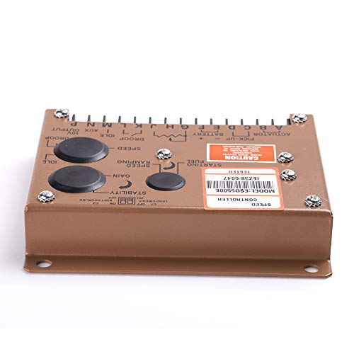Unidad de control de velocidad del motor ESD5500E para el regulador diesel ESD5500 del gobernador del generador