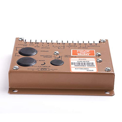 Unidad de control de velocidad del motor ESD5500E para el regulador diesel ESD5500 del gobernador del generador
