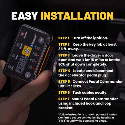 PEDAL COMMANDER Para Toyota Highlander (2014-2019) (3ª generación) Base, L, LE, LE Plus, Limited, Platinum, SE, XLE (2.7L 3.5L) Controlador de respuesta del acelerador - PC55