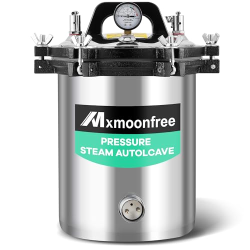 Autoclave de laboratorio 12L, autoclave de vapor portátil para equipos de laboratorio, medio de cultivo, cristalería, tarro de conservas 110v