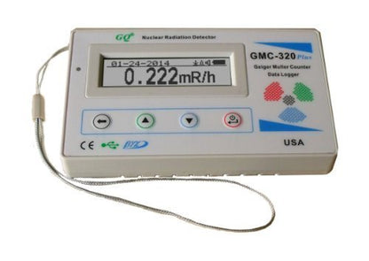 GQ GMC-320-Plus Digital Geiger Counter Nuclear Radiation Detector Beta Gama X-ray tester