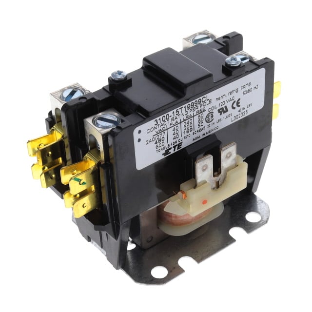 TE Connectivity Potter & Brumfield Relays 3100-15T19999CL 3100, Products Unlimited Montaje de chasis 120VCA