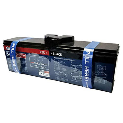 APC Back-UPS Pro BR 1500VA BR1500M2-LM - Cartucho de batería de repuesto compatible con UPSBatteryCenter®