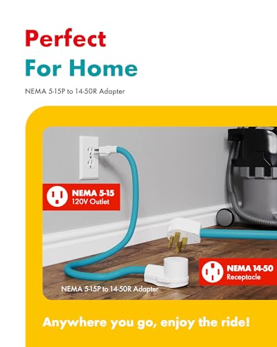 Shell Cargador EV nivel 2 y 1, 40A 110-240V certificado ETL, estación de carga portátil para el hogar y al aire libre, corriente ajustable con adaptador de cable de 24 pies y adaptador Nema 5-15P a