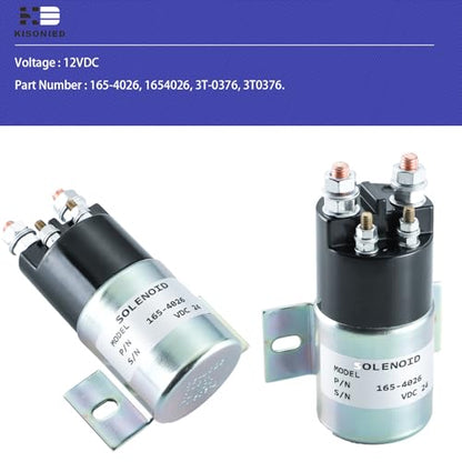 165-4026 Solenoide de apagado de combustible 1654026 3T-0376 3T0376 para excavadora Caterpillar 311B 312 312B 312C 312CL 315 315B camión 769C 769D 771C 771C 77D 77777 B 773D 12VDC