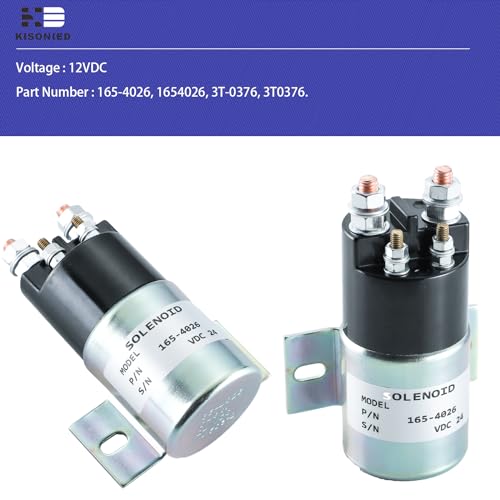 165-4026 Solenoide de apagado de combustible 1654026 3T-0376 3T0376 para excavadora Caterpillar 311B 312 312B 312C 312CL 315 315B camión 769C 769D 771C 771C 77D 77777 B 773D 12VDC