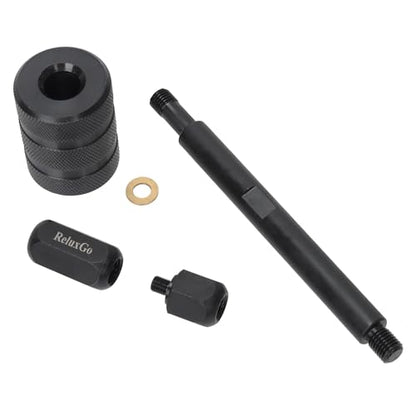 Herramienta extractor de inyector diesel con martillo deslizante, removedor de inyector de carril común con adaptador de rosca M8, M12, M14