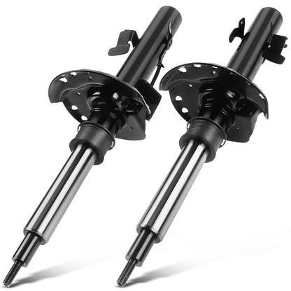 A-Premium Amortiguador magnético delantero izquierdo y derecho compatible con Land Rover Range Rover Evoque 2012-2018 2.0L con sensor de 2 piezas