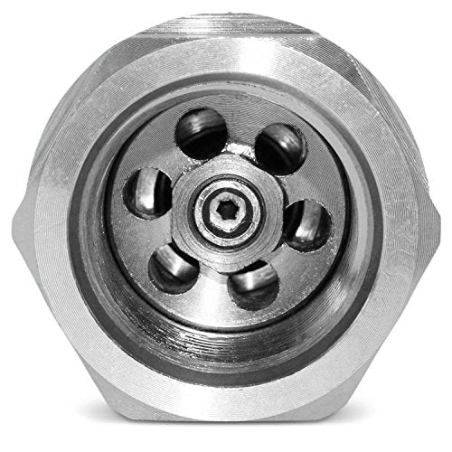 Juego de 2 acopladores de conexión rápida hidráulica con tapa antipolvo de 3/4 pulgadas SAE Skid Steer Bobcat