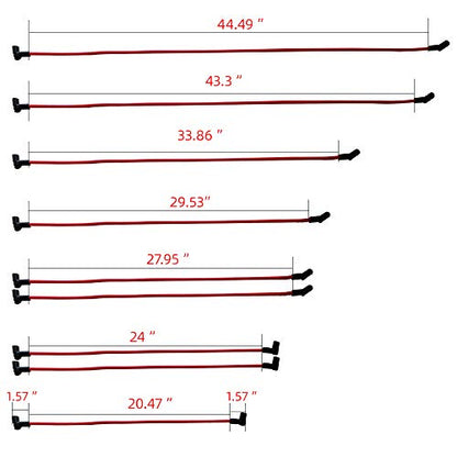 Distribuidor HEI de Rendimiento MAS con Tapa Roja y Kit de Cableado Incluyendo Bobina de 65K Compatible con Chevy 305-454 Chevrolet C10 GMC SBC BBC 350-400 4.3L 5.0L 5.7L 6.6L 7.4L